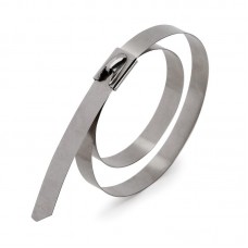 СКВ(316) 7.9х300 Кабельные стяжки с пружинной волной из нержавеющей корабельной стали AISI 316