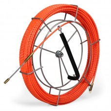 PET-1-4.7/30MK Протяжка из монолитной спирально закрученной полиэстровой нити со сменными винтовыми наконечниками на металлической катушке PET-1-4.7/30MK Протяжка из монолитной спирально закрученной полиэстровой нити со сменными винтовыми наконечниками на металлической катушке