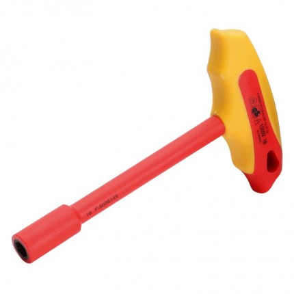 Ключ торцевой 13 мм Ключи диэлектрический Т-образный имбусовый для работ под напряжением до 1000 В